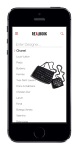 RealBook App Online Luxury Consignment