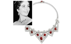 Elizabeth Taylor's Ruby Necklace