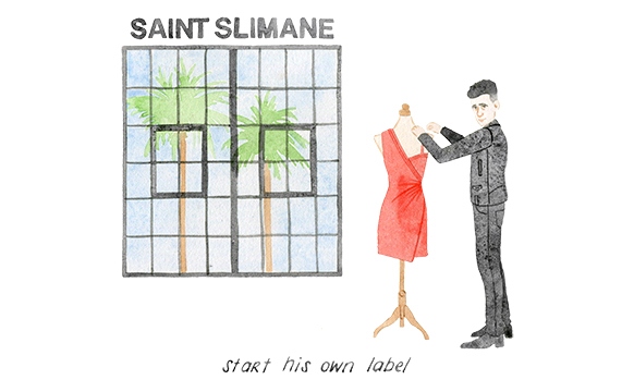Hedi Slimane post Saint Laurent