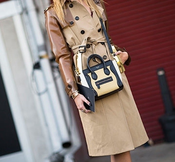 Kate Moss Birkin Bag Trench Coat