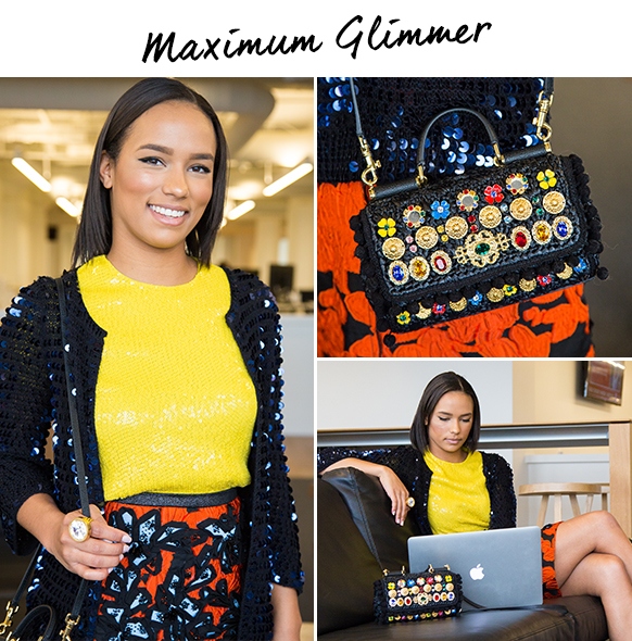 How To Wear Sequins To The Office