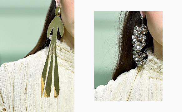 J.W. Anderson Spring 2017 Mismatched Earrings