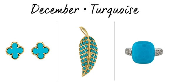 December Birthstone Turquoise Jewelry