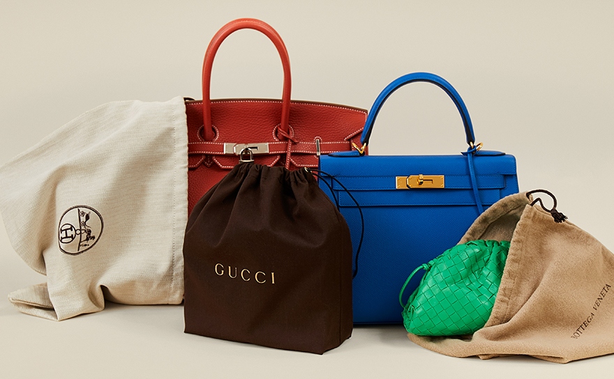Hermès, Gucci and Bottega Veneta Bags & Dust Bags