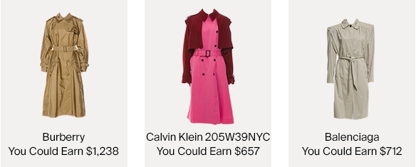 Trench Coats And How Much You Can Earn