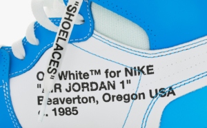 Off-White x Nike Air Jordan 1 Side