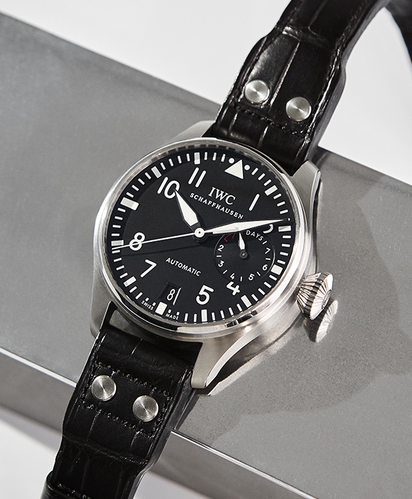 Iwc schaffhausen shop genuine leather