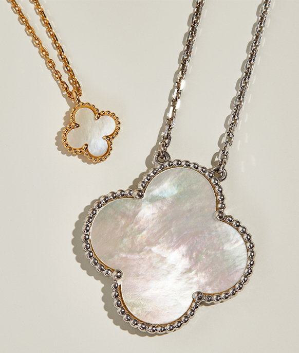 Van Cleef & Arpels Sweet & Magic Alhambra Mother of Pearl Necklaces
