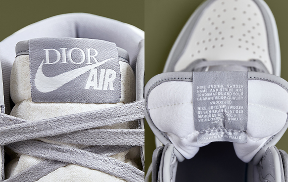 Air dior nike jordans Dior Jordan 1 Sneakers: How To Spot The Real Deal