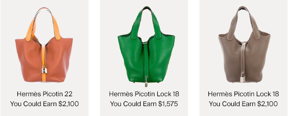 Hermès Picotin Bags & How Much You Could Earn For Selling Them